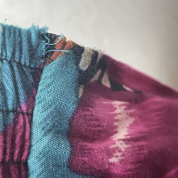 Vintage 90s Cristin Stevens Midi Skirt Size Small Tropical Vacation Cruise USA - Picture 4 of 5